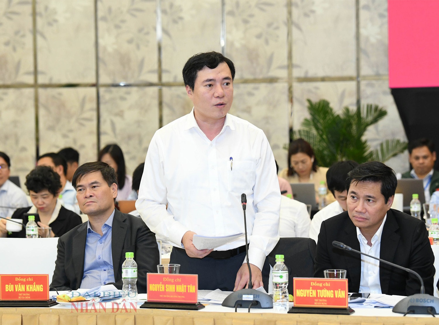 Chủ tịch Quốc hội Vương Đình Huệ làm việc với Ban Thường vụ Tỉnh ủy Khánh Hòa -0