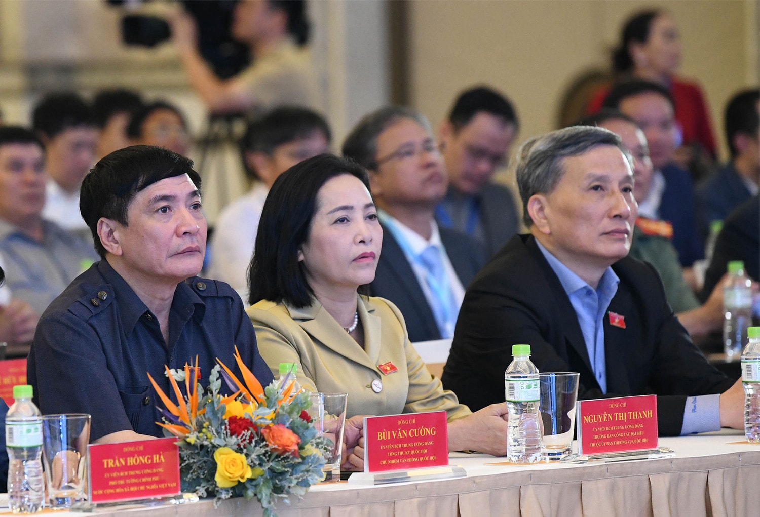 Chủ tịch Quốc hội Vương Đình Huệ dự lễ công bố Quyết định phê duyệt Đồ án Quy hoạch chung đô thị mới Cam Lâm, tỉnh Khánh Hòa -0
