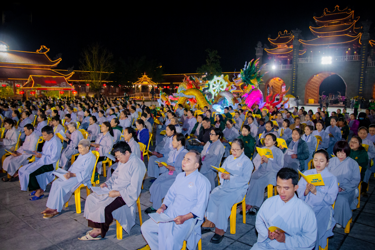 Chùa Ba Vàng: Đàn lễ Dược Sư cầu an xuân Giáp Thìn và hoạt động an sinh xã hội - 0