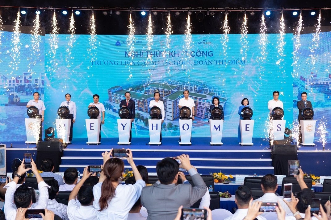 Khởi công trường liên cấp MeySchool Đoàn Thị Điểm tại MeyHomes Capital Phú Quốc -0