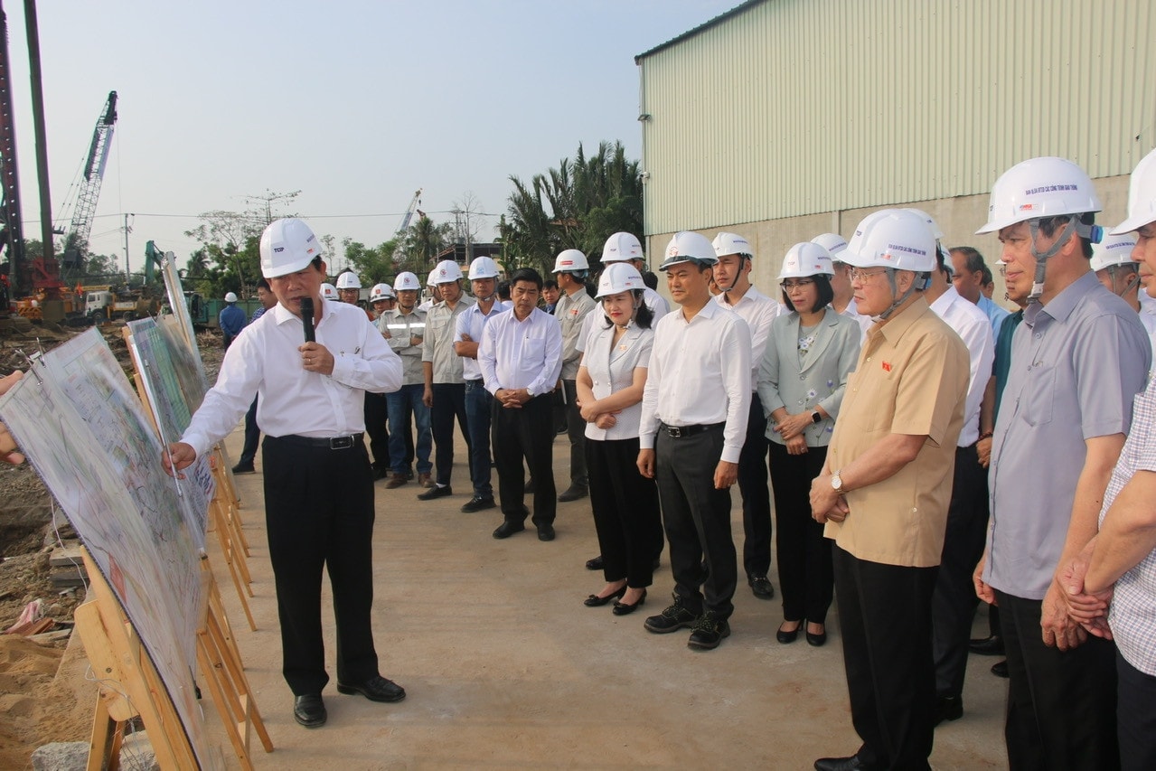Phó Chủ tịch Quốc hội Nguyễn Đức Hải kiểm tra tiến độ Dự án Vành đai 3 TP. Hồ Chí Minh -0