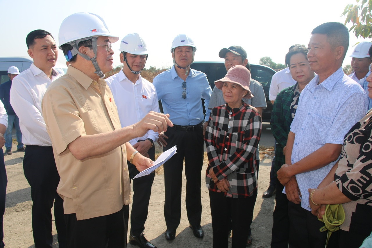 Phó Chủ tịch Quốc hội Nguyễn Đức Hải kiểm tra tiến độ Dự án Vành đai 3 TP. Hồ Chí Minh -0