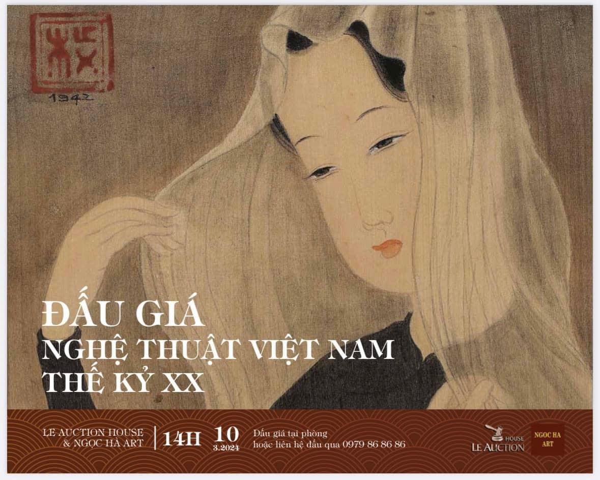 Tổ chức phiên đấu giá “Nghệ thuật Việt Nam thế kỷ XX” -0