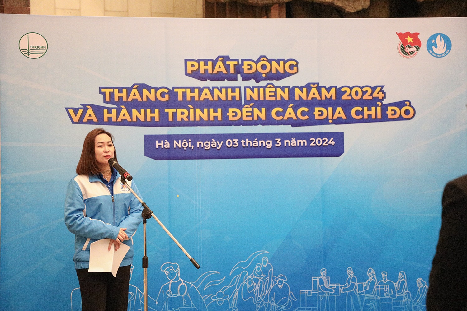 Đoàn thanh niên Đại học Quốc gia Hà Nội: Phát động tháng Thanh niên 2024 -0