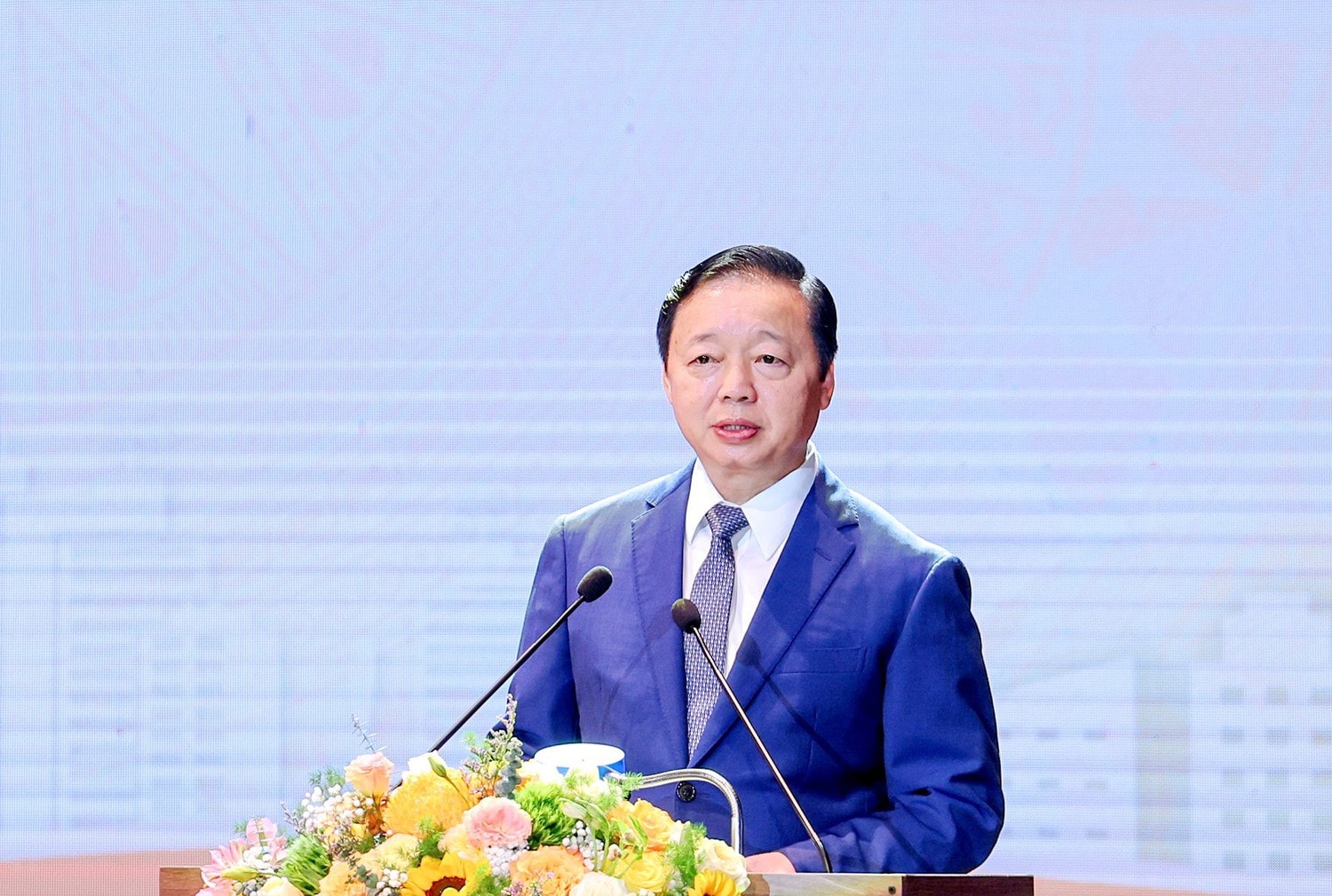 Phó Thủ tướng Chính phủ Trần Hồng Hà phát biểu tại hội nghị Công bố Quy hoạch tỉnh thời kỳ 2021 - 2030, tầm nhìn đến năm 2050 -0