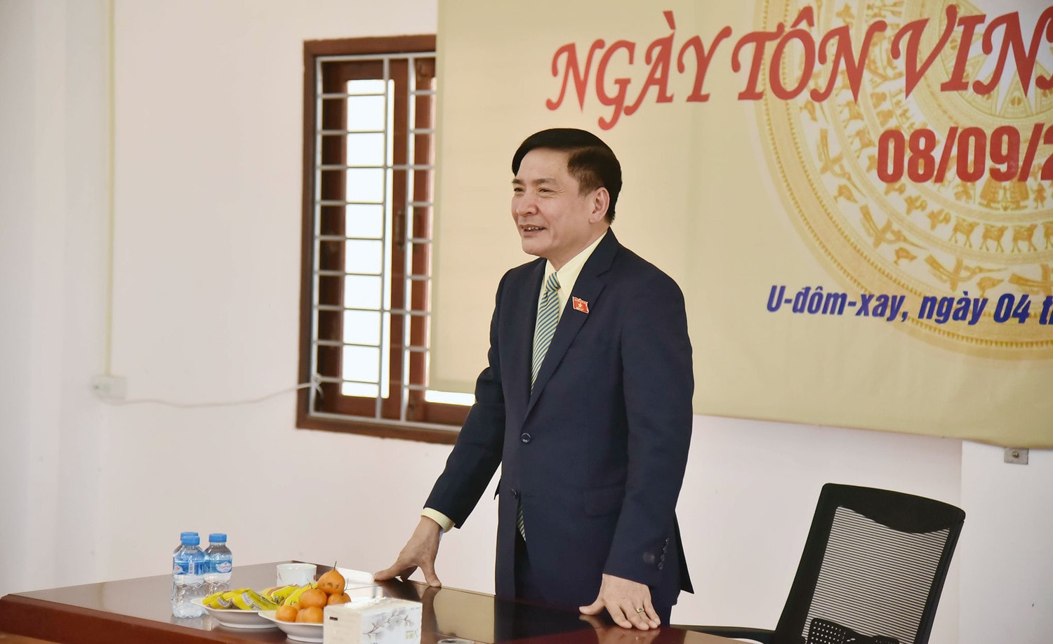 Tổng Thư ký Quốc hội, Chủ nhiệm Văn phòng Quốc hội Bùi Văn Cường gặp mặt Hội người Việt Nam tỉnh Oudomxay, Lào -0