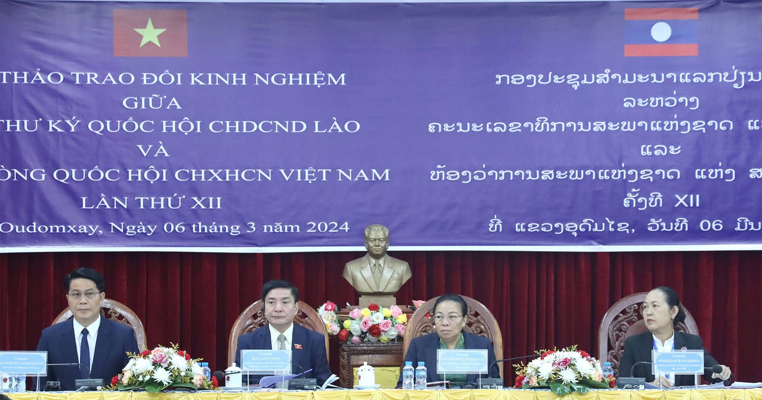 Cùng vun đắp tình hữu nghị vĩ đại, đoàn kết  đặc biệt và hợp tác toàn diện Lào - Việt Nam -0