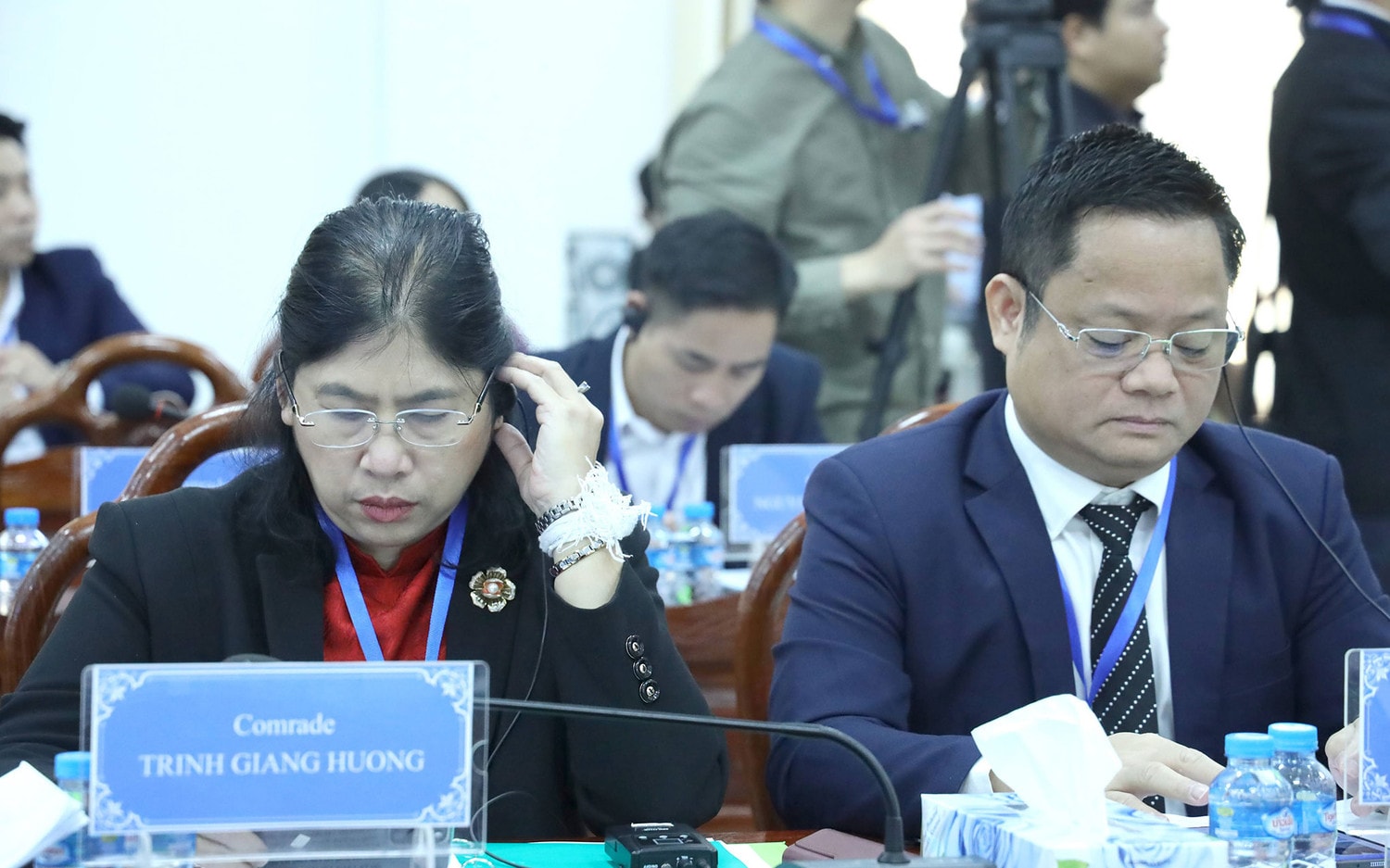Hội thảo trao đổi kinh nghiệm công tác giữa Ban Thư ký Quốc hội Lào và Văn phòng Quốc hội Việt Nam lần thứ XII -0