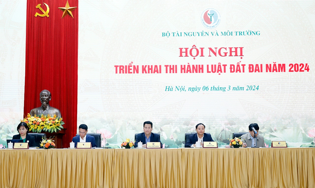 Luật Đất đai năm 2024 góp phần hoàn thiện thể chế, nâng cao hiệu lực, hiệu quả quản lý và sử dụng đất -0