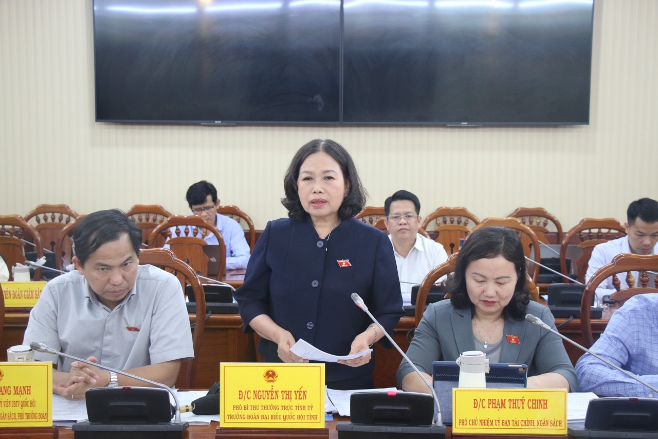 Đoàn giám sát của Quốc hội làm việc với UBND tỉnh Bà Rịa - Vũng Tàu về thực hiện Nghị quyết 43/2022/QH15