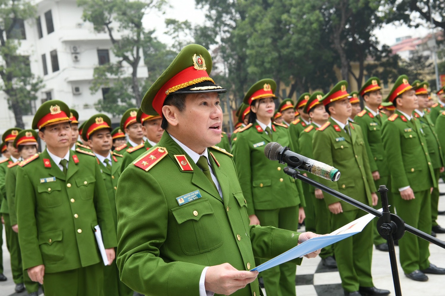 Thề đấu tranh không khoan nhượng với tội phạm ma tuý -0