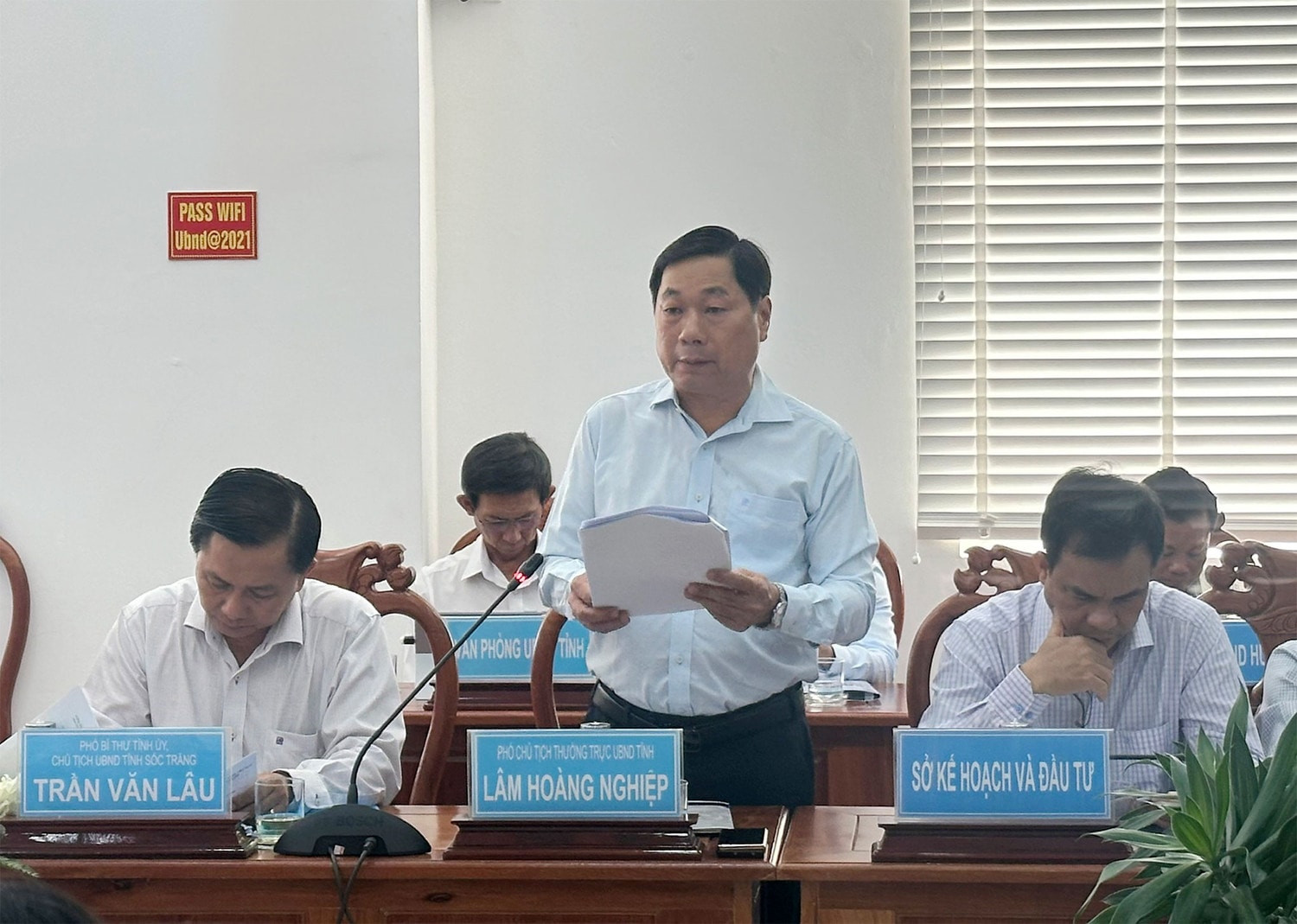 Đoàn giám sát của Quốc hội làm việc với UBND tỉnh Sóc Trăng về thực hiện Nghị quyết 43/2022/QH15 -0