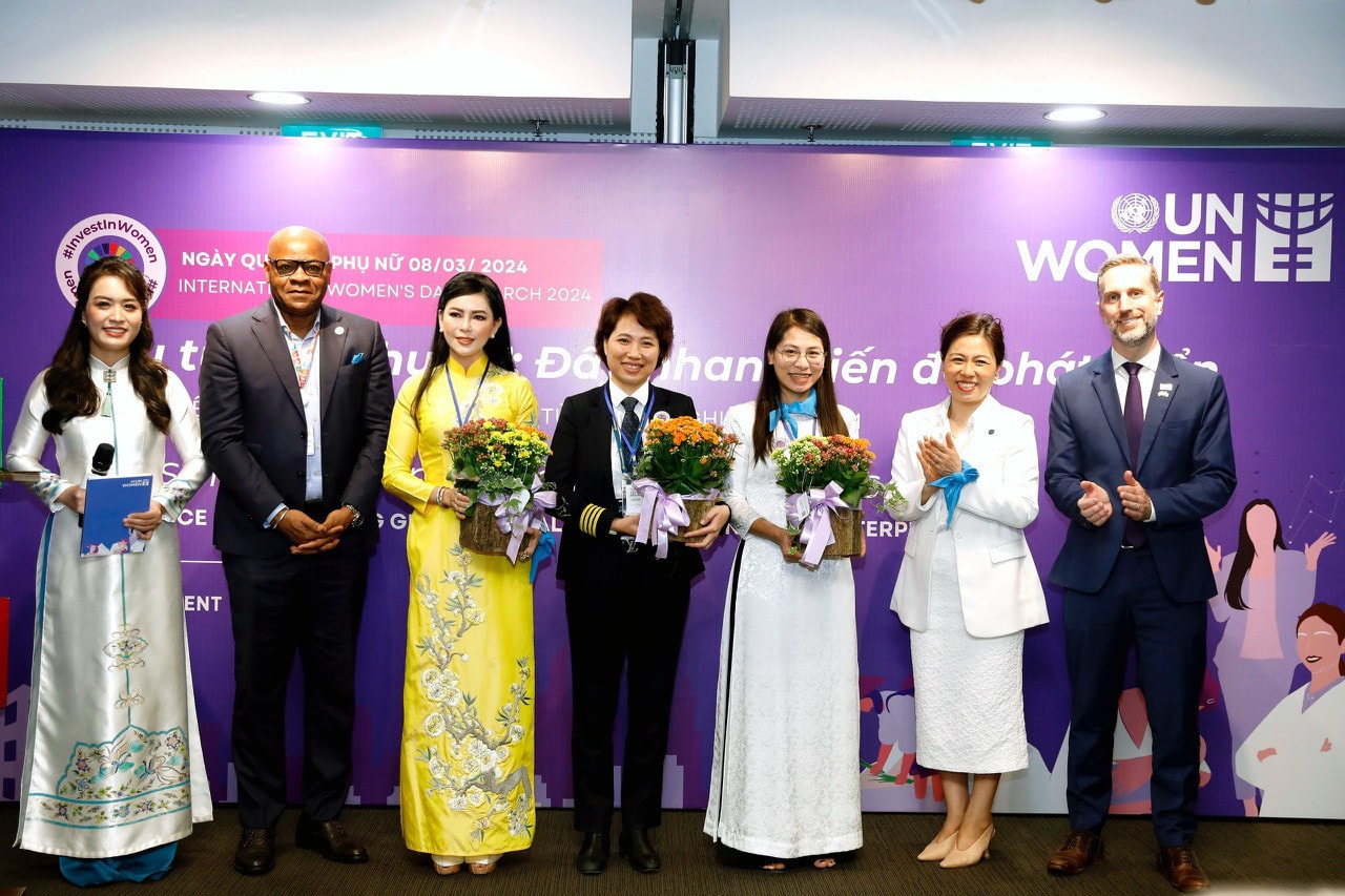 CEO IPPG phát biểu tại diễn đàn của UN Women nhân ngày Quốc tế Phụ nữ -0