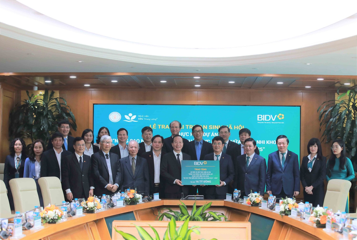 BIDV tài trợ 16 tỷ đồng nâng cao năng lực khám chữa bệnh Nhi khoa -0