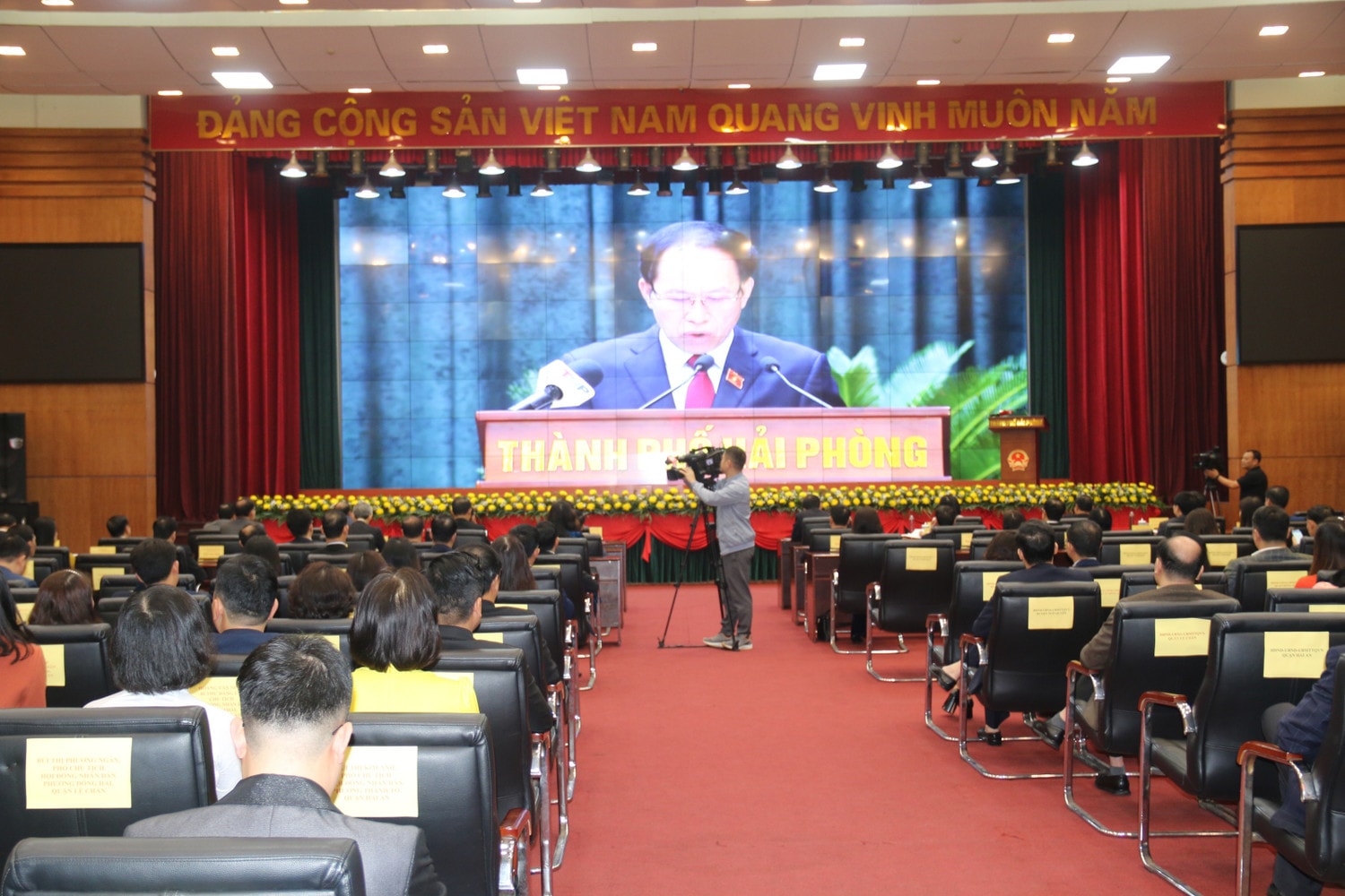 Trưởng Ban Công tác đại biểu Nguyễn Thị Thanh dự Hội nghị tổng kết và triển khai nhiệm vụ của HĐND các cấp TP Hải Phòng - 0