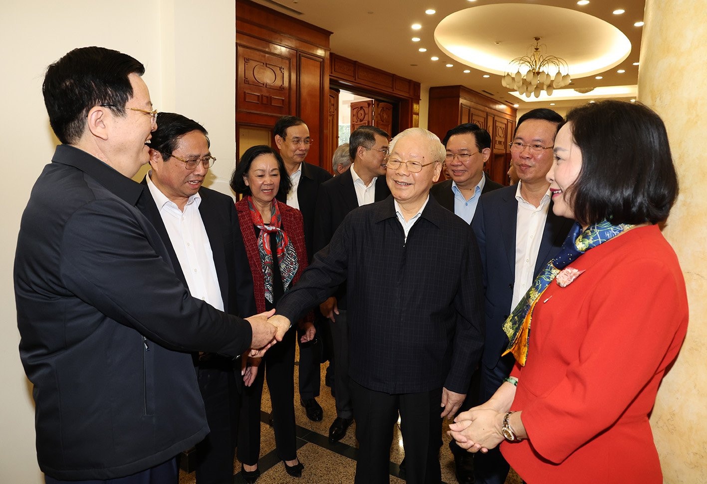 Tổng Bí thư Nguyễn Phú Trọng chủ trì phiên họp thứ nhất Tiểu ban Nhân sự Đại hội XIV của Đảng -0