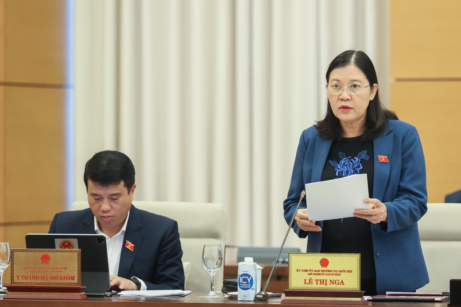 Ủy ban Thường vụ Quốc hội cho ý kiến về dự thảo Luật Tổ chức tòa án nhân dân (sửa đổi) -0