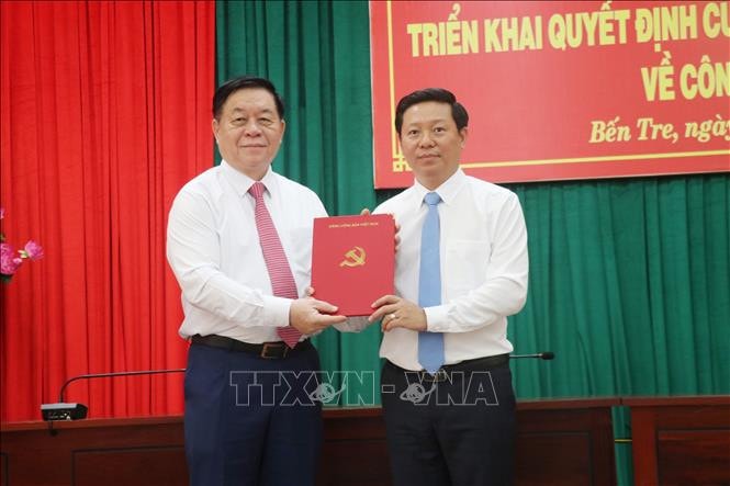 Đồng chí Trần Thanh Lâm giữ chức Phó Bí thư Tỉnh ủy Bến Tre -0