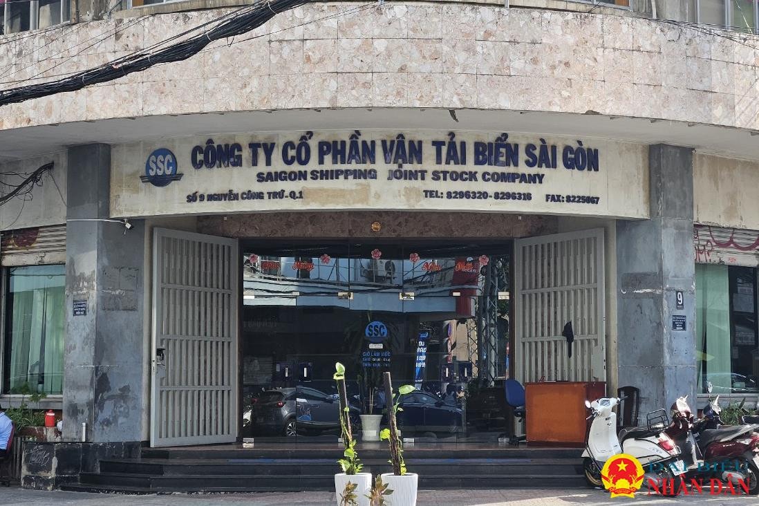 Công ty Cổ phần vận tải biển Sài Gòn - đơn vị thành viên, công ty “con” của SAMCO. Ảnh: Thạc Hiếu.