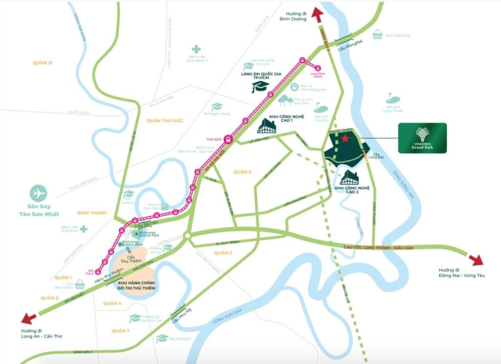 Thêm hạ tầng, tăng tiện ích - Đòn bẩy kép cho bất động sản Vinhomes Grand Park -0