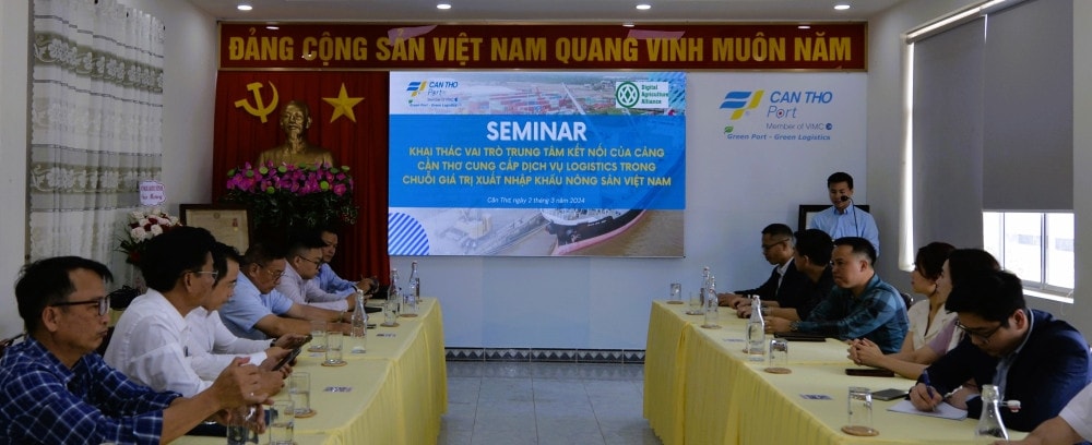 Khai thác vai trò trung tâm kết nối của Cảng Cần Thơ trong dịch vụ logistics cho chuỗi giá trị xuất nhập khẩu nông sản Việt Nam -0