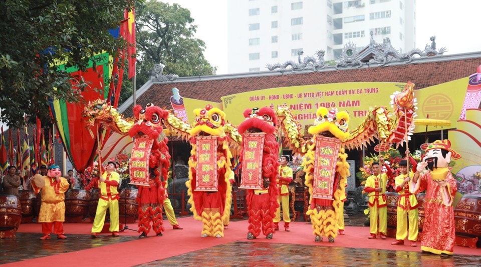 Lễ hội truyền thống kỷ niệm 1.984 năm Cuộc khởi nghĩa Hai Bà Trưng -0