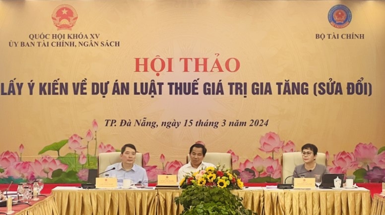Lấy ý kiến về dự án Luật Thuế giá trị gia tăng (sửa đổi) -0
