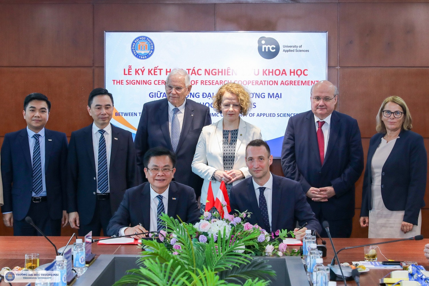 Trường Đại học Thương mại ký kết thỏa thuận hợp tác với Đại học Khoa học ứng dụng IMC KREMS (Áo) -0