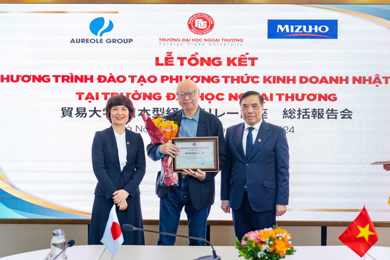 Sinh viên Trường ĐH Ngoại thương học hỏi từ bài giảng của 8 doanh nghiệp hàng đầu Nhật Bản -0