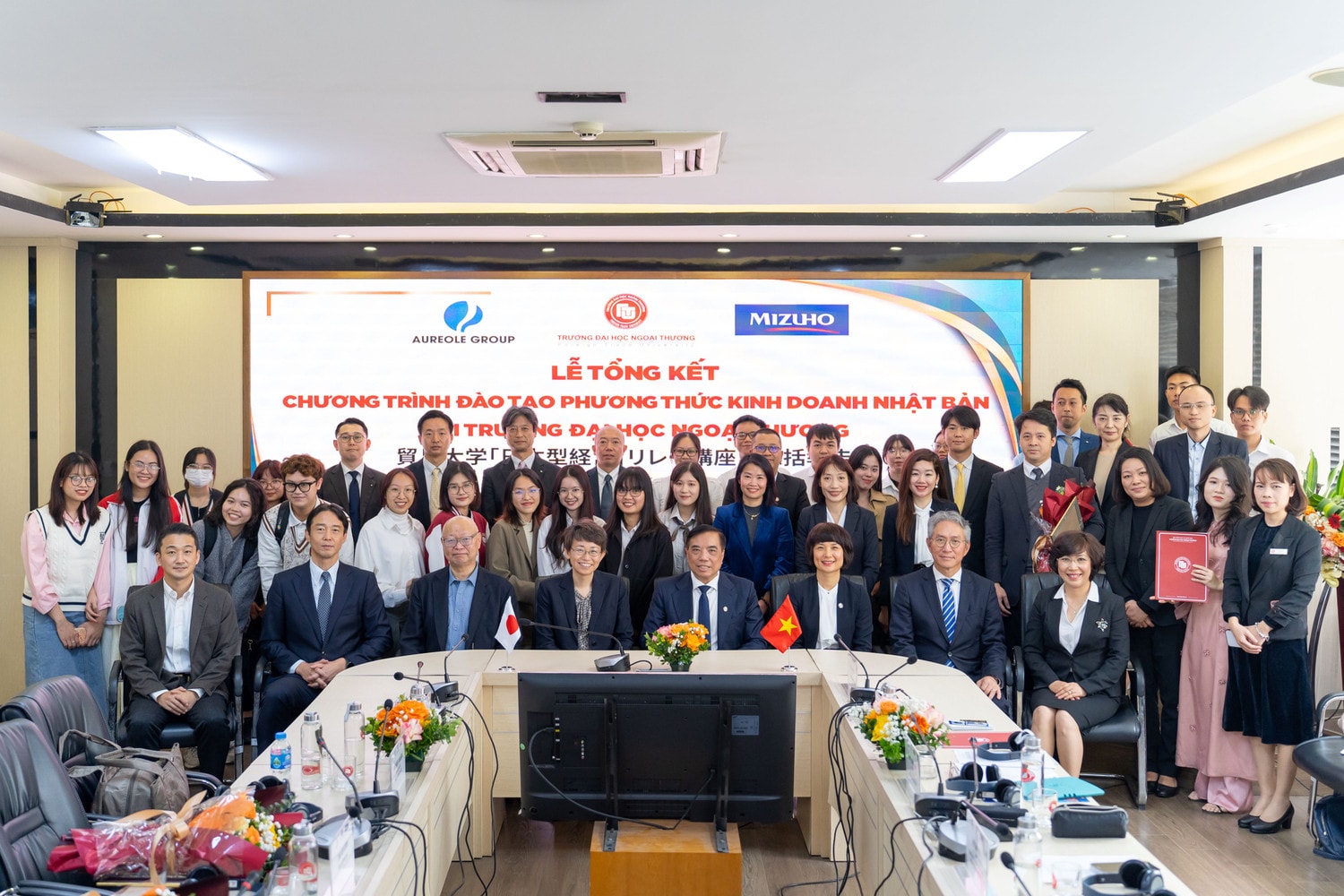 Sinh viên Trường ĐH Ngoại thương học hỏi từ bài giảng của 8 doanh nghiệp hàng đầu Nhật Bản -0