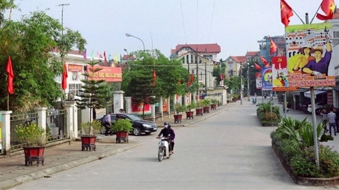 Xây dựng nông thôn mới gắn với phát triển kinh tế nông thôn và tái cơ cấu nông nghiệp. Ảnh: ITN