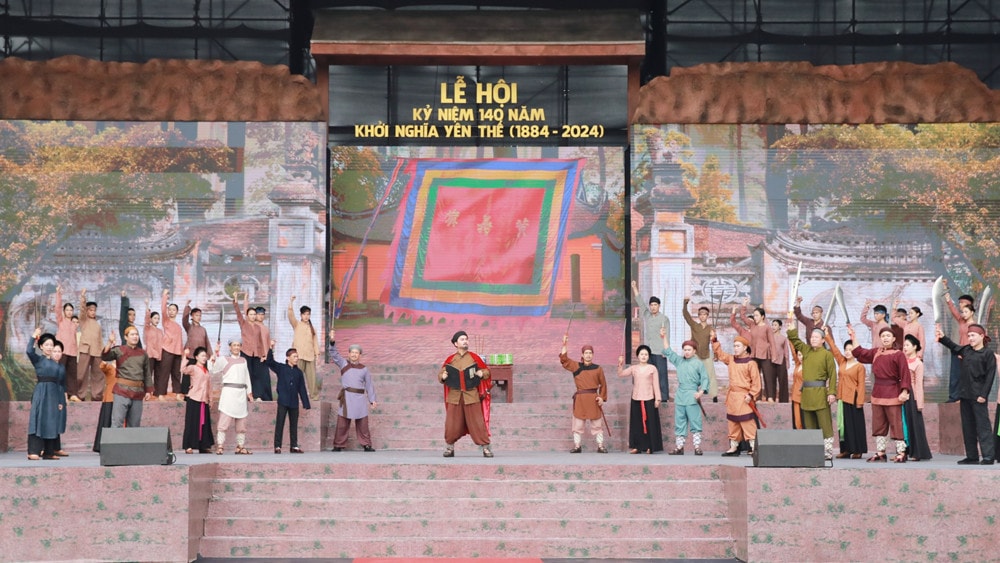 Lễ hội kỷ niệm 140 năm Khởi nghĩa Yên Thế: Khơi dậy truyền thống yêu nước; tôn vinh giá trị văn hóa dân tộc -0