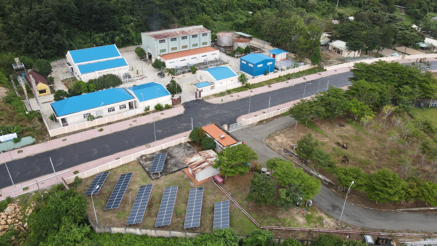 Nhà máy điện An Hội là nơi xây dựng trạm biến áp 110kV để 