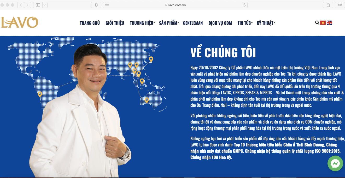 TP. Hồ Chí Minh: Công ty Cổ phần La Vo sản xuất mỹ phẩm kém chất lượng