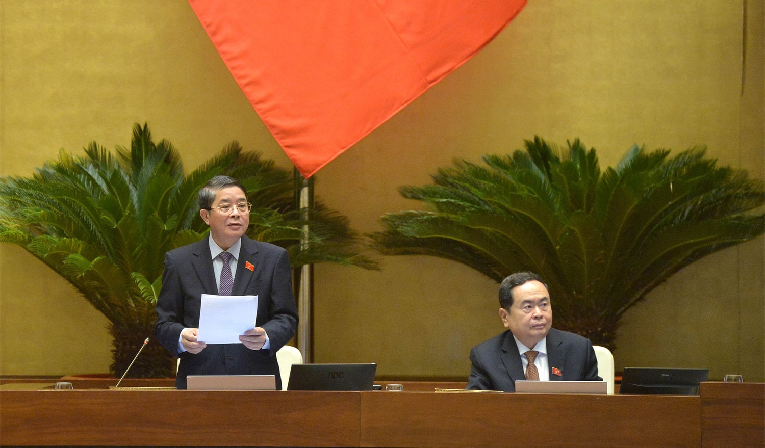 Chủ tịch Quốc hội Vương Đình Huệ: Nêu cao trách nhiệm, trả lời ngắn gọn, đúng trọng tâm, đưa ra giải pháp thiết thực, hiệu quả, khả thi -0