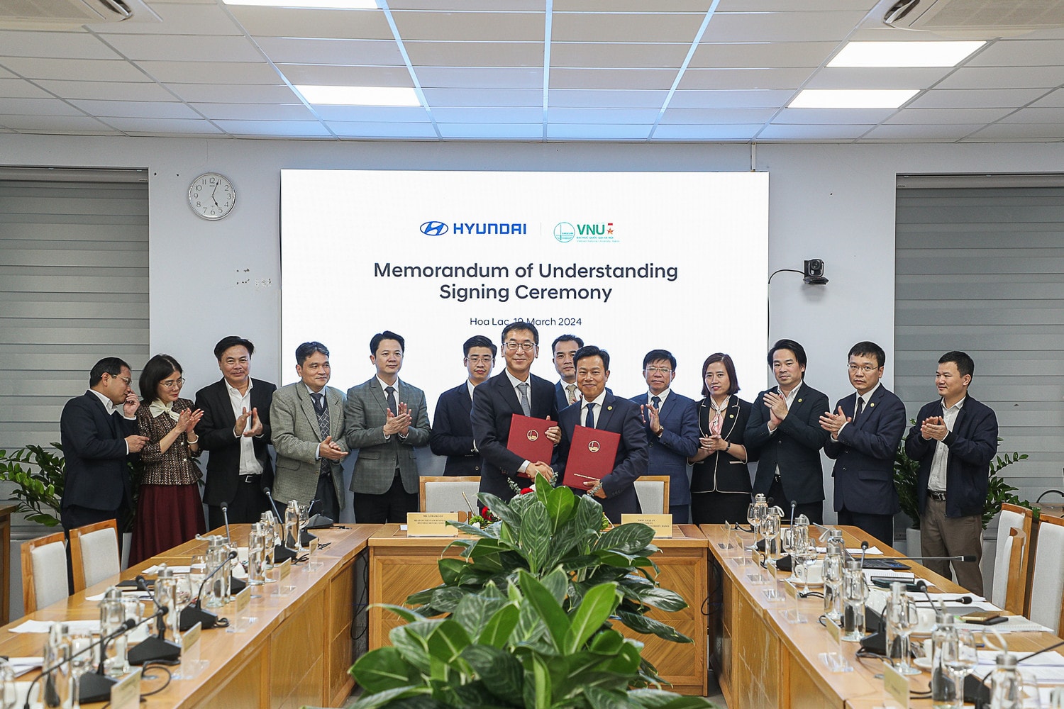 Đại học Quốc gia Hà Nội và Công ty Hyundai Motor hợp tác đào tạo nguồn nhân lực kỹ thuật công nghệ -0