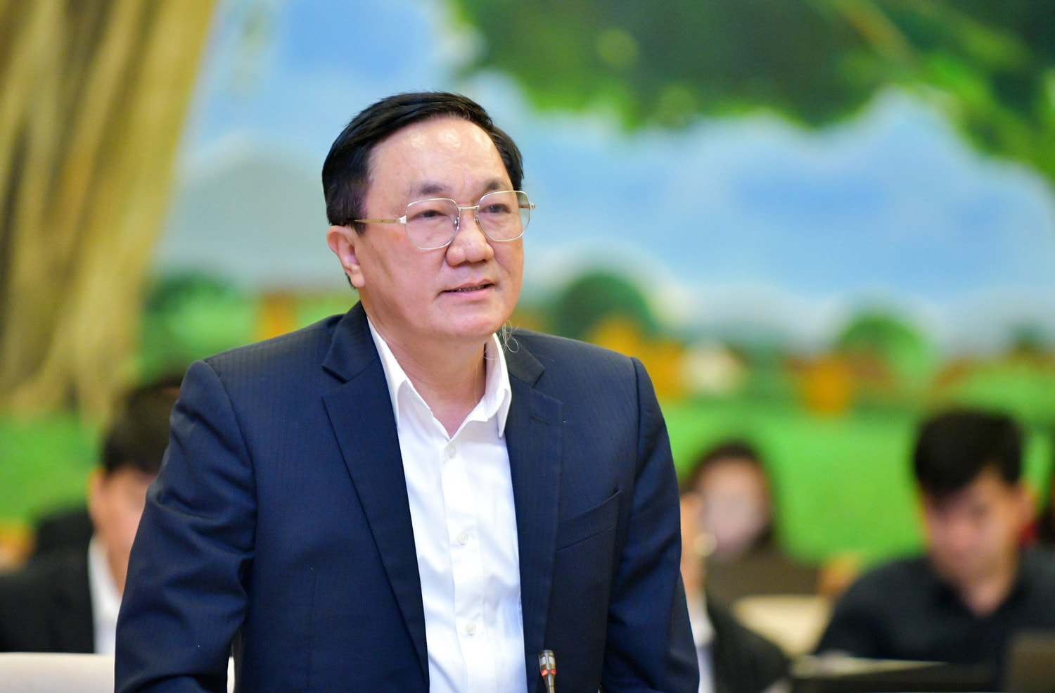 Phó Chủ tịch Quốc hội Nguyễn Đức Hải chủ trì cuộc làm việc với Ngân hàng Nhà nước, Ngân hàng Chính sách xã hội và 3 Bộ, ngành -0
