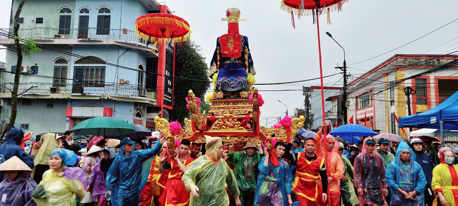 Hải Dương: Khai mạc Lễ hội Đền Tranh và Công bố Quyết định công nhận Di tích Đền Tranh là điểm du lịch -0
