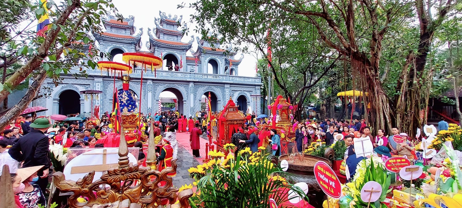 Hải Dương: Khai mạc Lễ hội Đền Tranh và Công bố Quyết định công nhận Di tích Đền Tranh là điểm du lịch -0