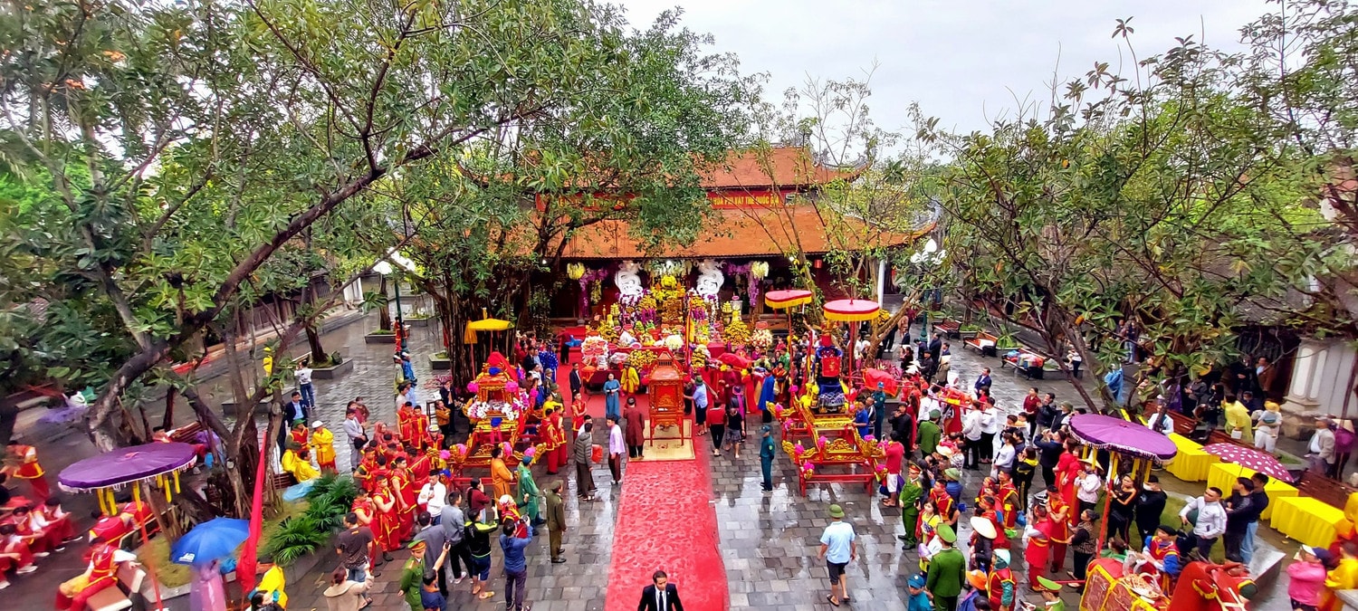 Hải Dương: Khai mạc Lễ hội Đền Tranh và Công bố Quyết định công nhận Di tích đền Tranh là điểm du lịch