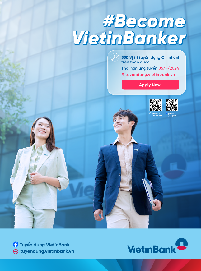 VietinBank tuyển dụng nhân sự với quy mô lớn -0