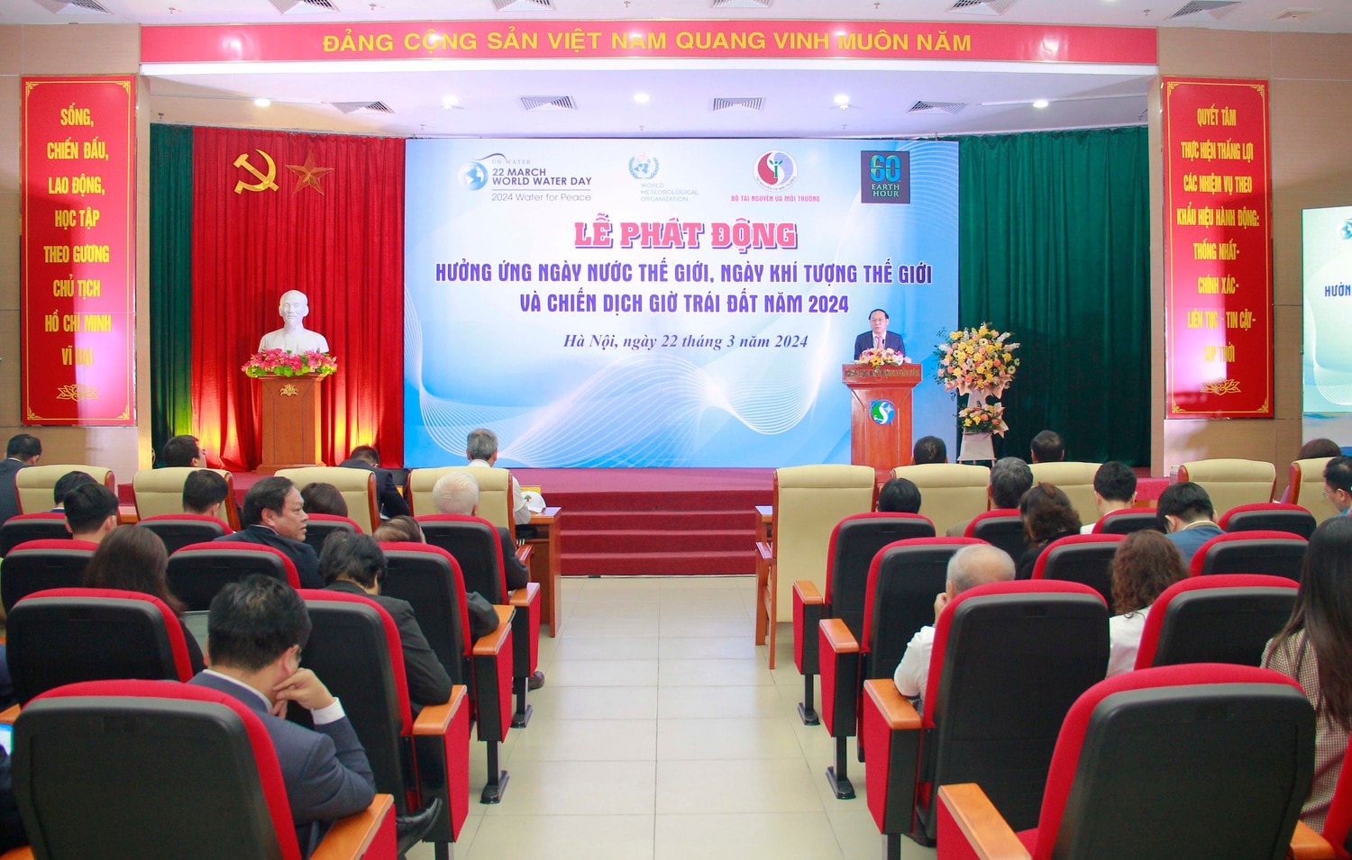 Toàn cảnh lễ phát động Chung tay bảo vệ, phục hồi và phát triển tài nguyên nước -0