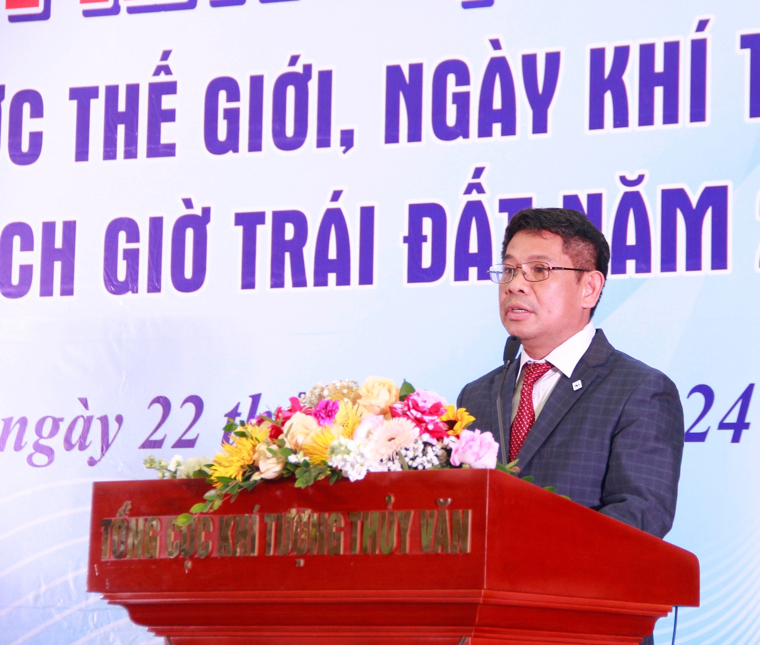 Giám đốc WWF tại Việt Nam Văn Ngọc Thịnh chia sẻ tại buổi lễ Chung tay bảo vệ, phục hồi và phát triển tài nguyên nước -0