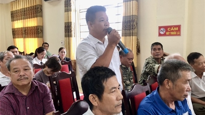 Lắng nghe để thu thập ý kiến cử tri là khâu đầu trong quy trình giải quyết kiến nghị của cử tri nhưng là khâu hết sức quan trọng - ẢNH: THU DỊU