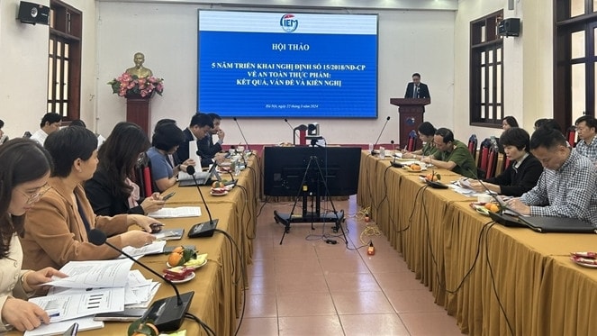 ,Sớm nghiên cứu, hoàn thiện quản lý an toàn thực phẩm