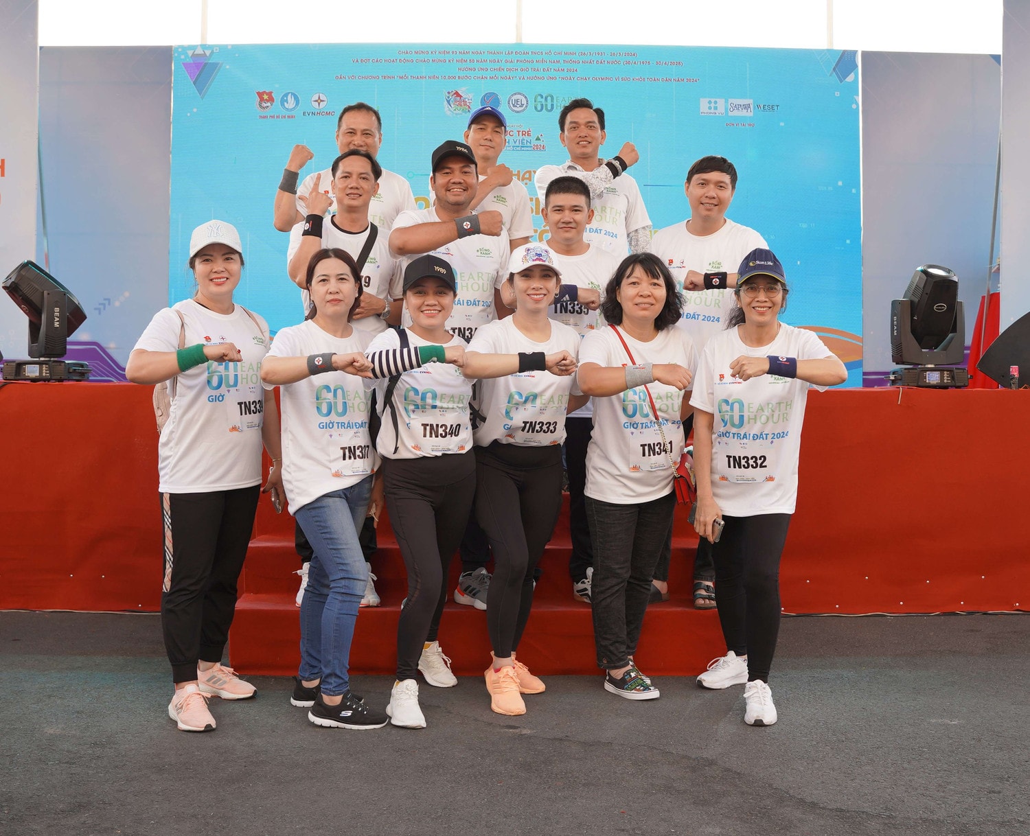 Các thành viên Công ty Điện lực Gia Định tham gia Giải chạy bộ "Bước chân xanh" năm 2024 Tham gia giải chạy bộ hưởng ứng chiến dịch Giờ Trái đất năm 2024 -4