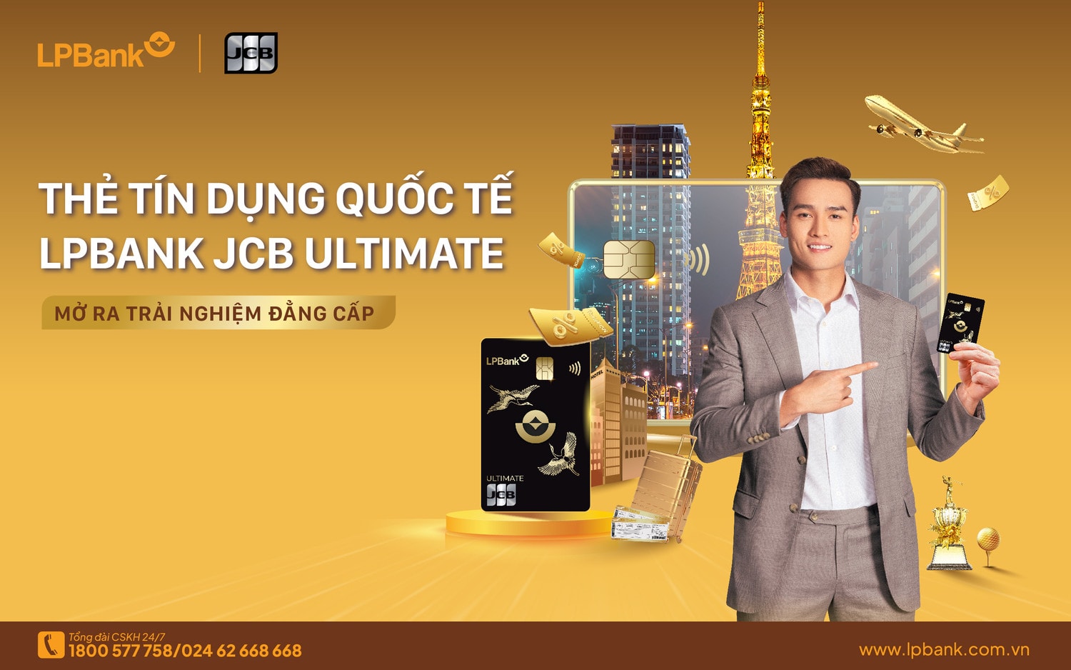 Mừng sinh nhật 16 tuổi, LPBank ra mắt thẻ tín dụng quốc tế LPBank JCB Ultimate -0