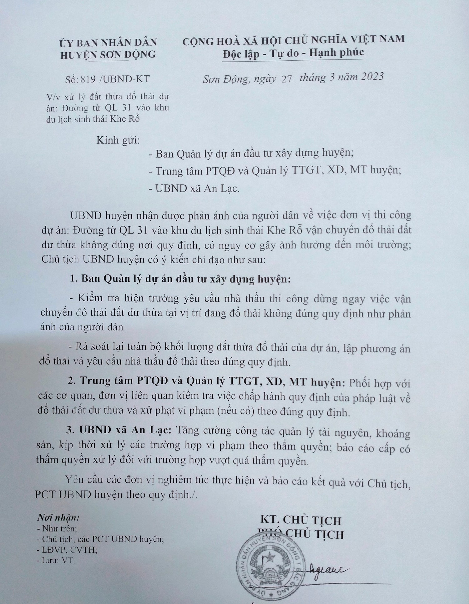 Bắc Giang: Thi công dự án đường bê tông hơn 65 tỷ đồng, Công ty CP đầu tư xây dựng Hải Long vô trách nhiệm đổ đất thải bừa bãi -0