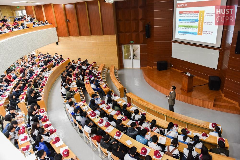 Giảng đường Đại học Bách Khoa Hà Nội. Ảnh: hust.edu.vn