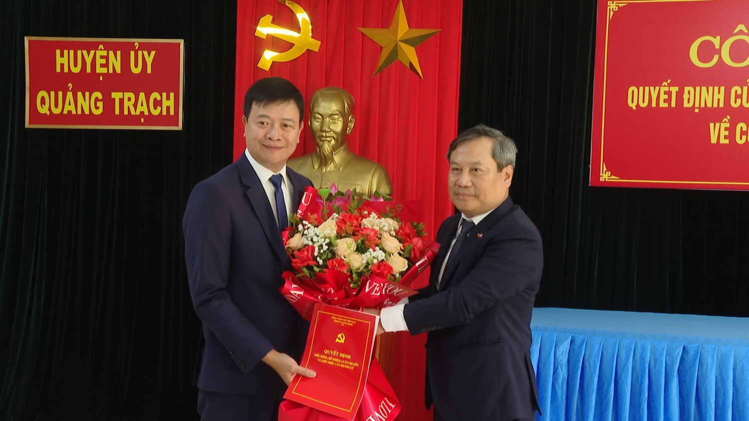 Quảng Bình: Hai giám đốc Sở giữ chức Bí thư Huyện ủy Tuyên Hóa và Quảng Trạch -0